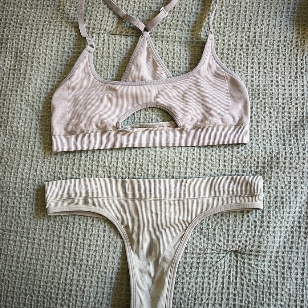 Cream Intimates Set